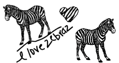i love zebras