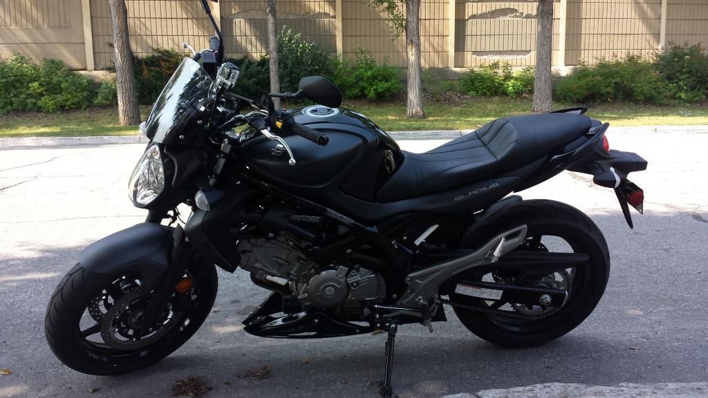 sv650 seat upgrade