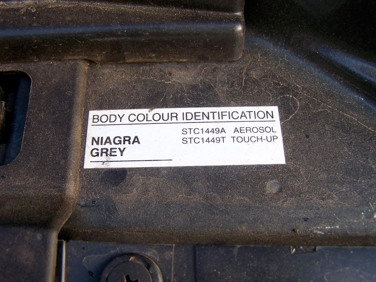 paint code Land Rover and Range Rover Forum