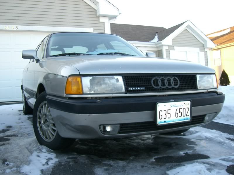 AUDI - 1988 90Q. 2.3 Liter Inline 5 Cyl 10 valve non turbo. Quattro all 