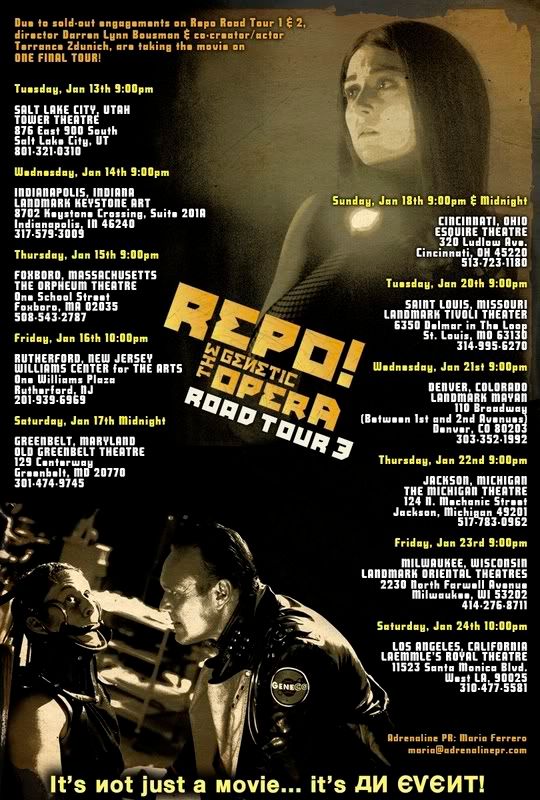 Repo Road Tour #3