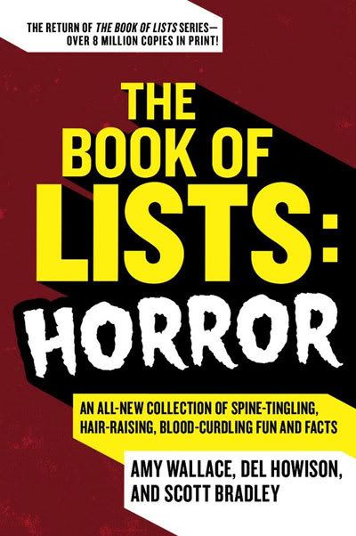 Book of Lists Horror