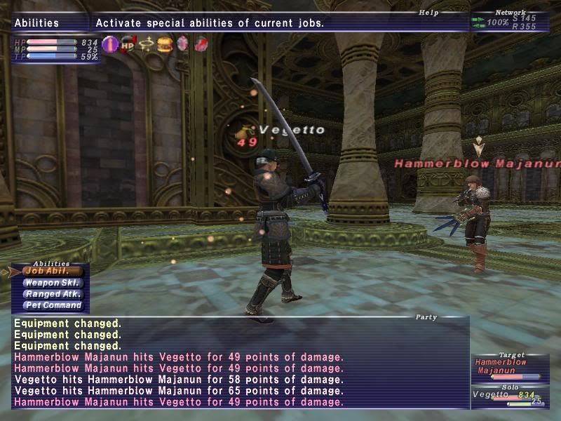 Hammerblow Majanun SAM/DNC Solo Guide. Credit to Vegetto FFXIclopedia Fandom