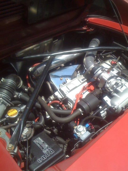 Greddy Replica Intercooler w/ One Piece Pipes + SPAL + Couplers MR2