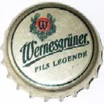 Wernesgruner PILS LEGENDE czcionka HB VI