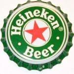 Heineken beer HB VI zielona gumka