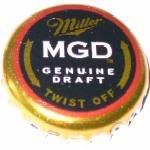 MGD Miller Genuine Draft twist off (dap) V