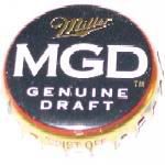 MGD Miller Genuine Draft twist off (dap) XII