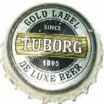 Tuborg Gold Label 1895 De Luxe Beer Since 27koronaS XII