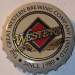 WESTERN the great western brewing company limited sience 1989 CCS XII