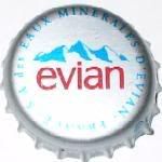 evian FRANCE EAUX MINERALES CCC5 V