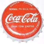 Coca-Cola CC-023 PN86 WYPRODUKOWANO W BROWARZE TYCHY