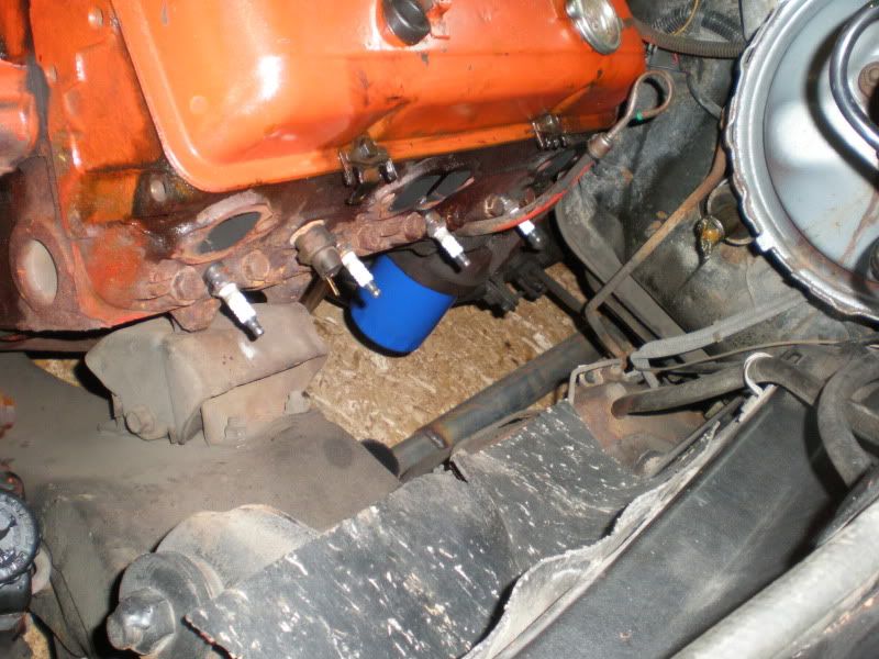 1974 Monte Carlo engine & engine bay restoration.