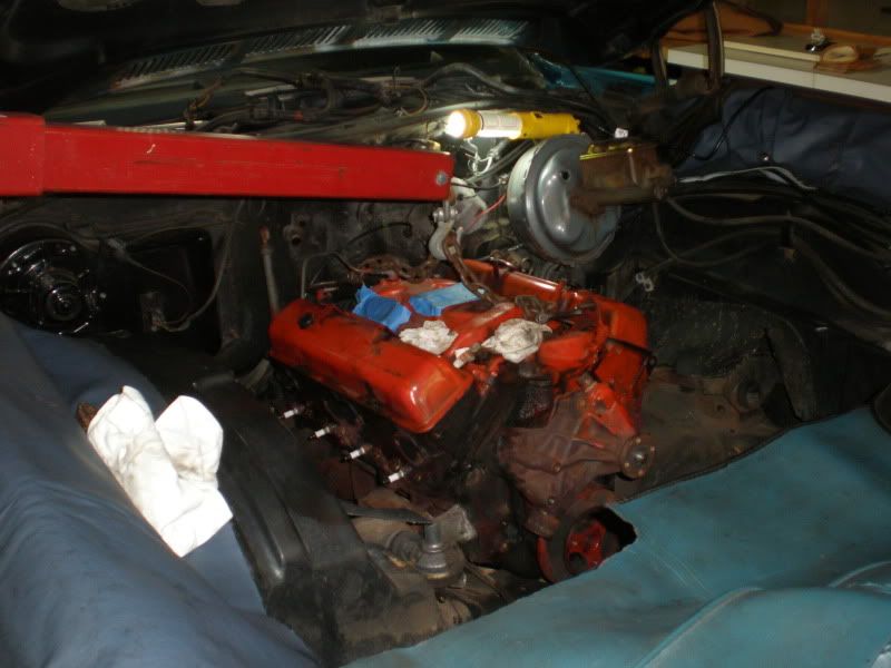 1974 Monte Carlo engine & engine bay restoration.