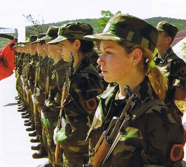 ผลการค้นหารูปภาพสำหรับ albania woman soldier