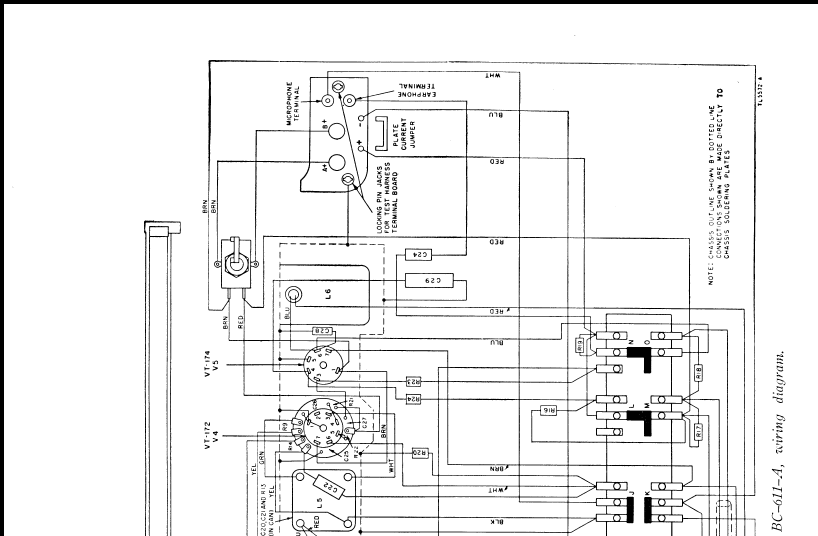 BC 611,  A,  B,  C,  D,  E,  F SERVICE MANUAL SCR 536  