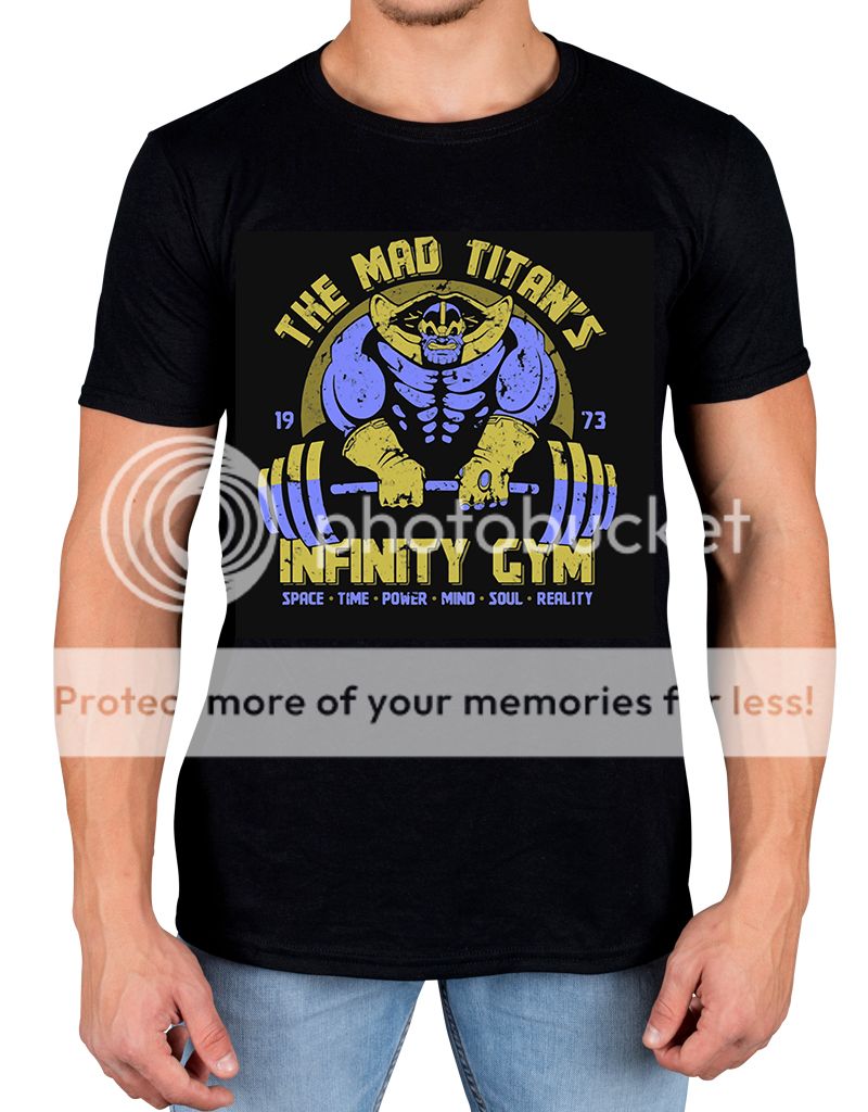 thanos gym shirt