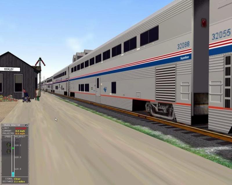 microsoft train simulator amtrak