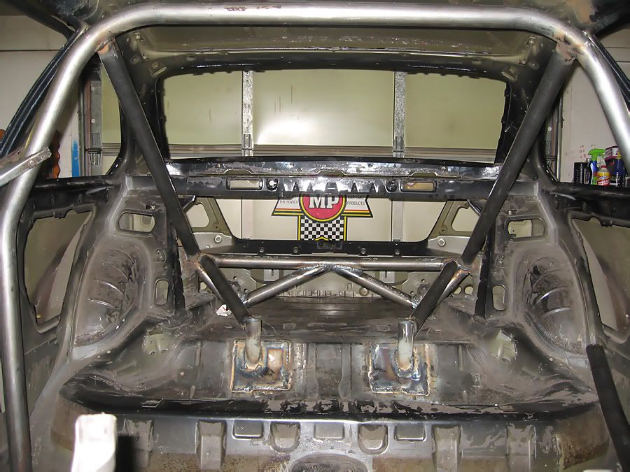 E46 Roll Cage advice: Front down tubes