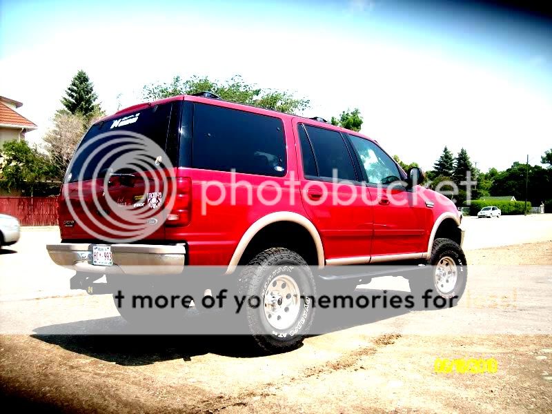 2001 Ford expedition body lift #2