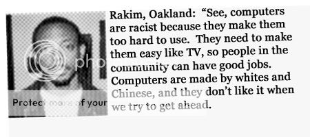 Computers are Racist