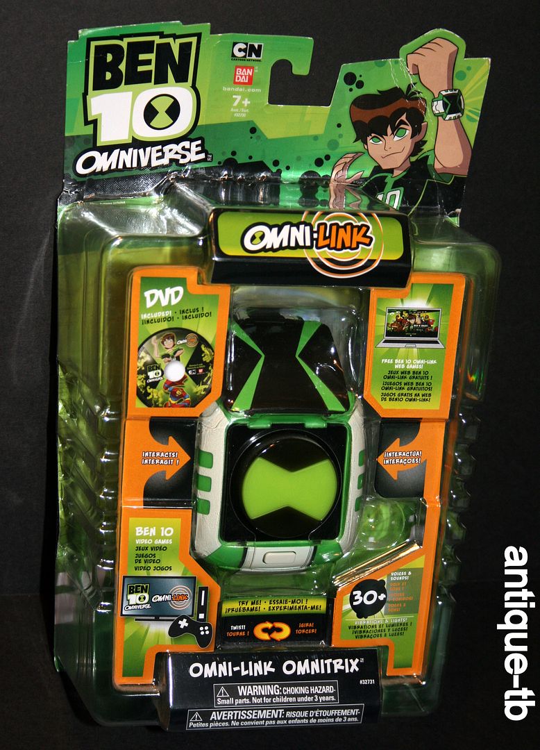 BEN 10 OMNIVERSE OMNI-LINK OMNITRIX WATCH WITH DVD NEW BANDA SOUNDS ...