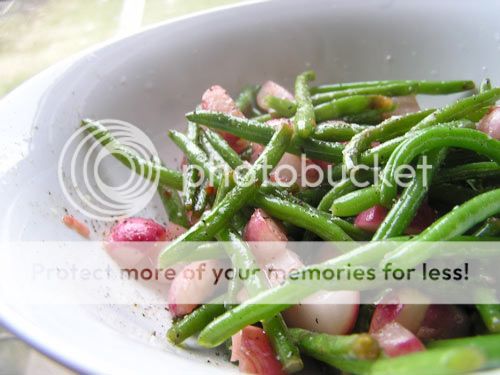 Green Bean and Radish Salad