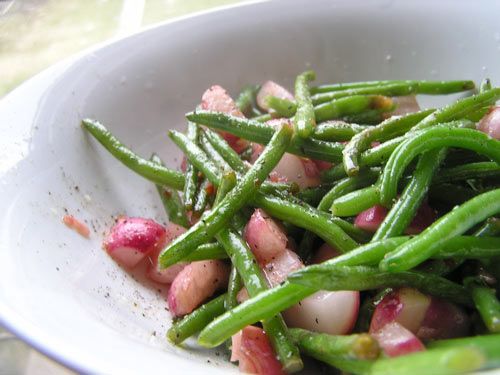 Green Bean and Radish Salad