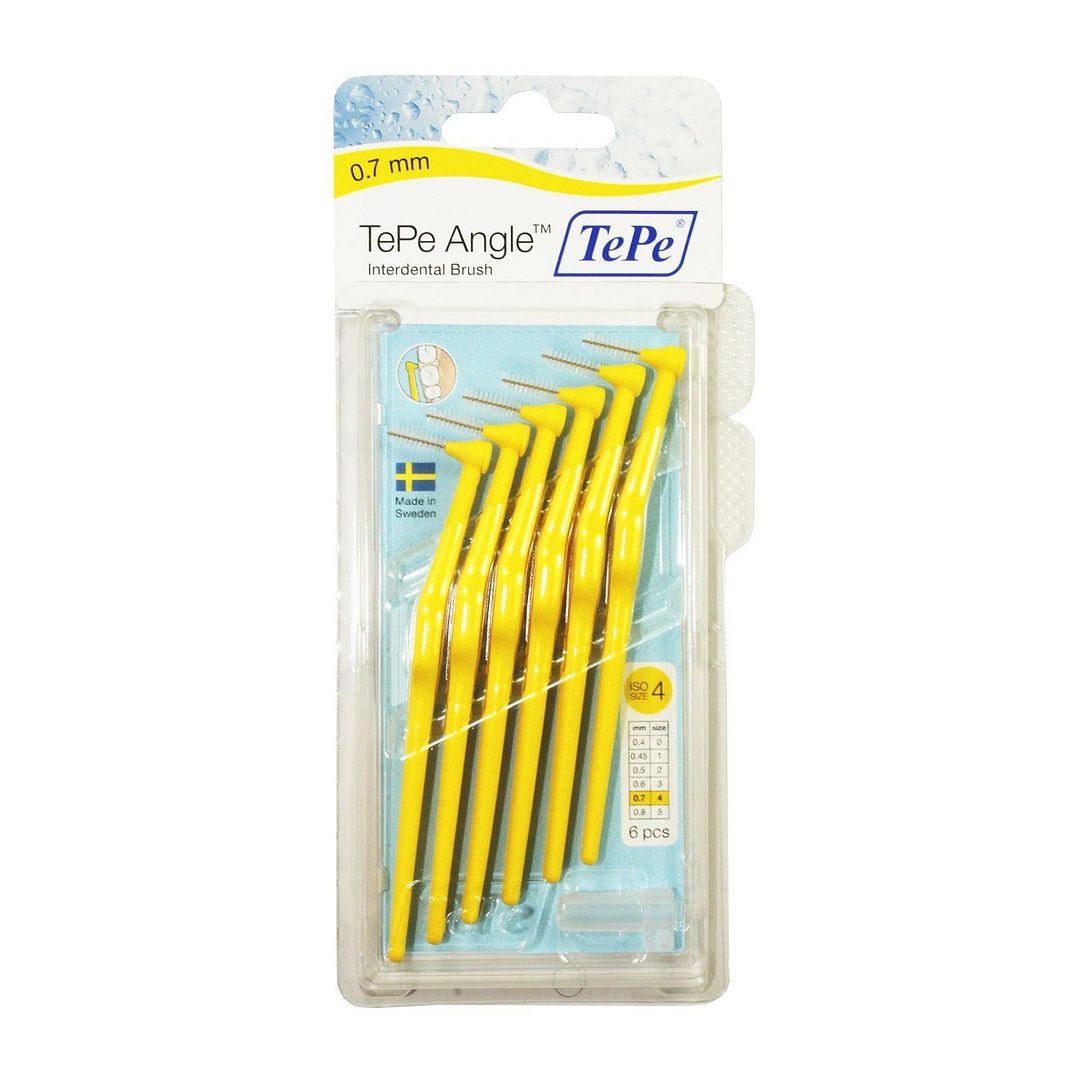 tepe yellow interdental brushes