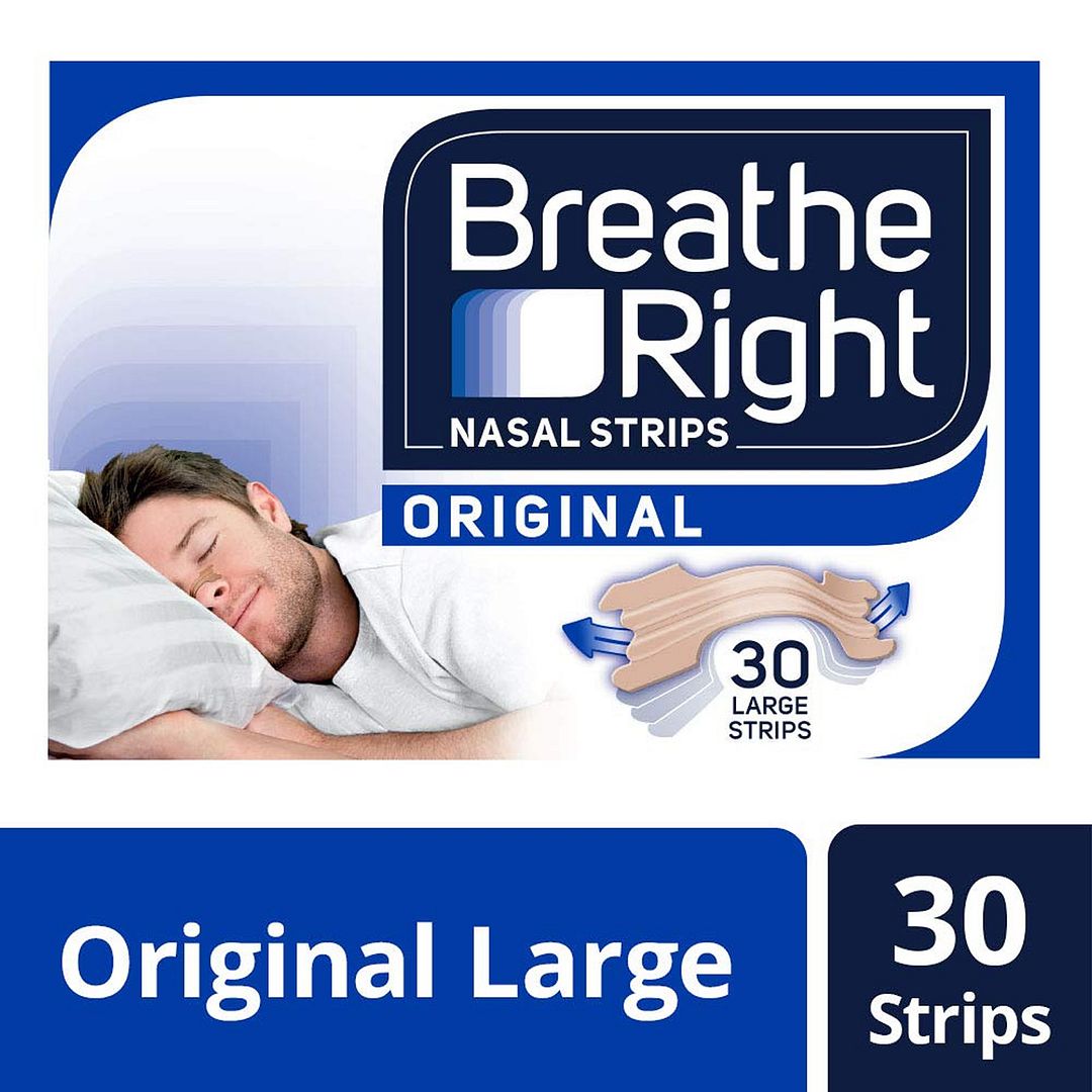 Breathe Right Schnarchhilfe Originale Nasenpflaster Groß - 30 Stück | EBay