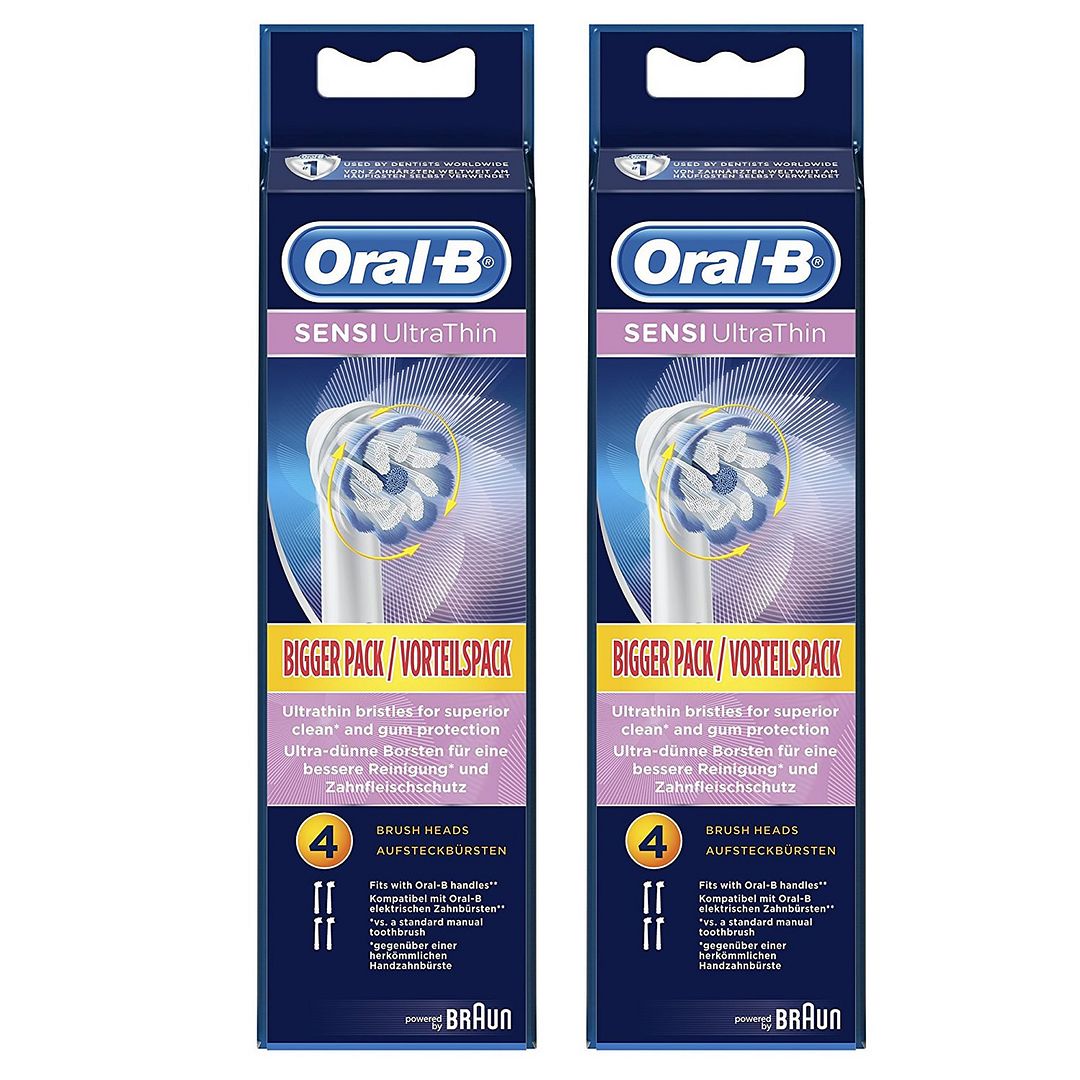 oral b sensi ultrathin toothbrush heads