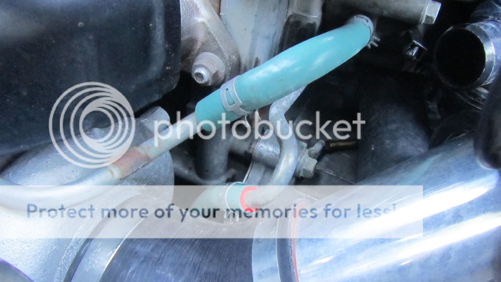 turbo coolant line leak EvolutionM Mitsubishi Lancer and Lancer