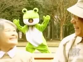Oh, turns out it was a kero (frog) outfit! Kawaii~