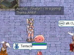 Turned into a poring again! ^_^