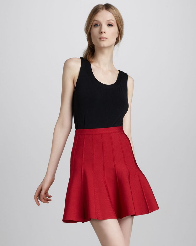 Image result for perpaduan rok model A line