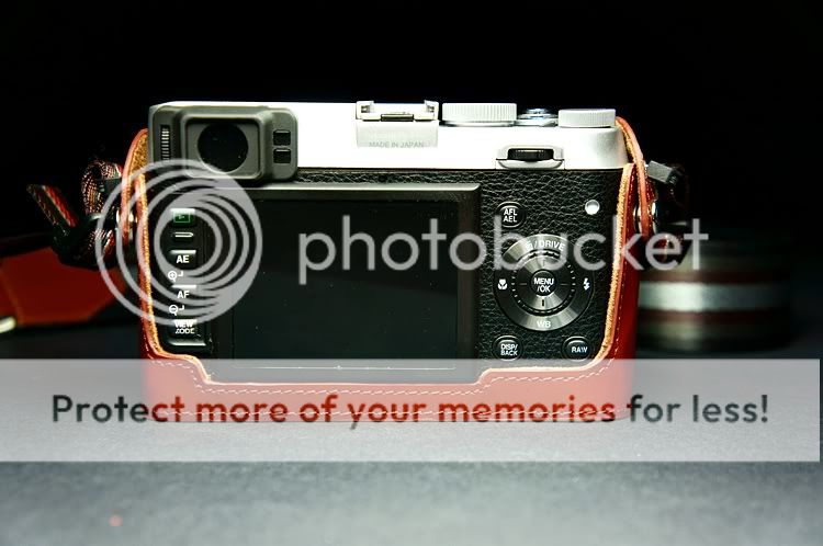 Genuine Real Leather Camera Half Case for Fuji Fujifilm X100 LC X100