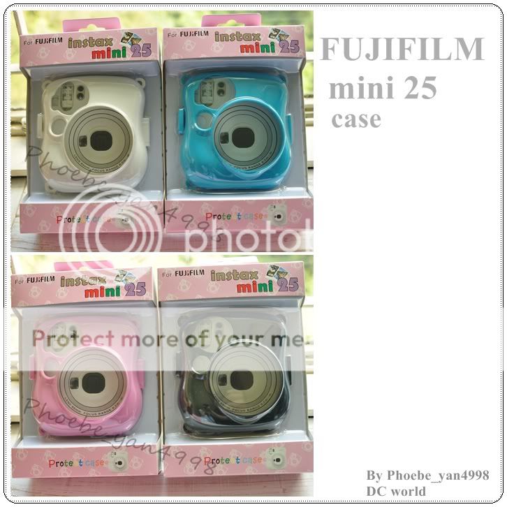 Fuji Instax Mini 25 Camera 4 color Protection Case  