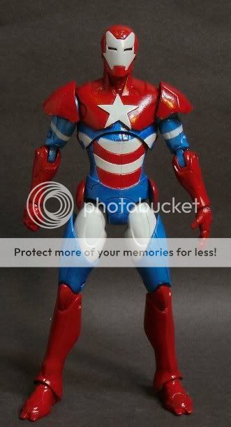 Custom Marvel Legends Iron Patriot Dark Avengers 6 Action Figure