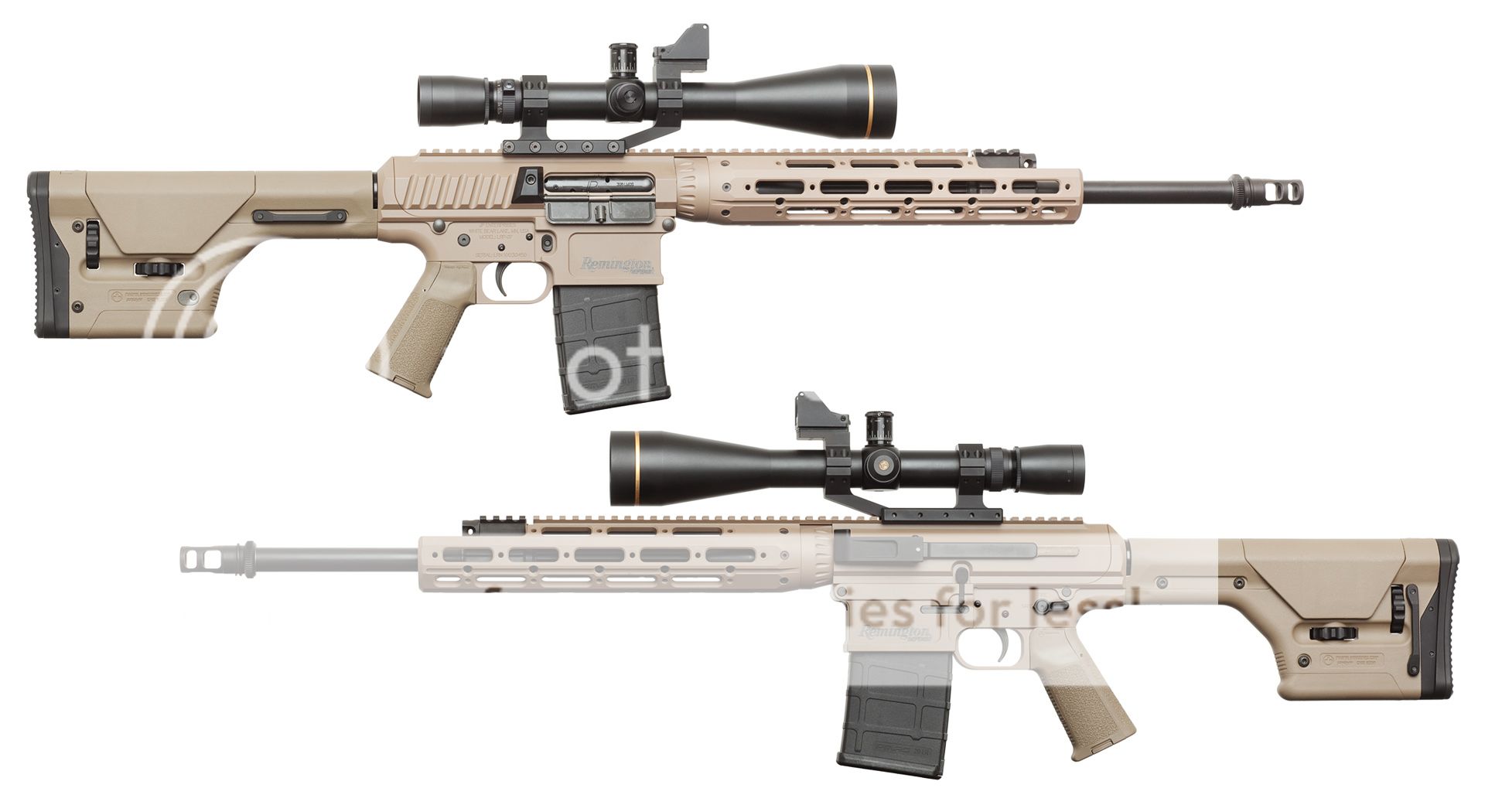 Custom Remington RSASS 7.62 Semi-Auto Sniper System “Clone” | One Sixth ...